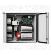 Solar String Combiner Monitoring Box 16-24 Strings 1000VDC SPD Fuses | Current/Voltage Transmitter Ethernet/RS485 | IP65 Aluminum Die Cast | SCADA Integration UAE Solar Farm Monitoring Solution
